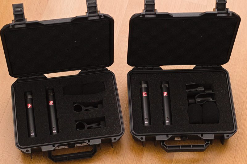 sE Electronics sE7 Kondensatormikrofone als Stereopaare